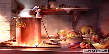 Ratatouille Concept Art