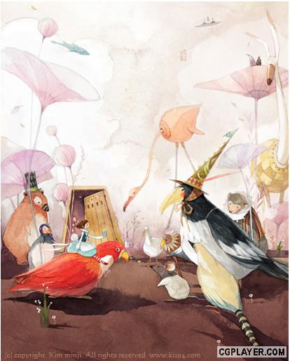 Kim Min Ji - Alice in Wonderland (Illustrations) - casper - ...