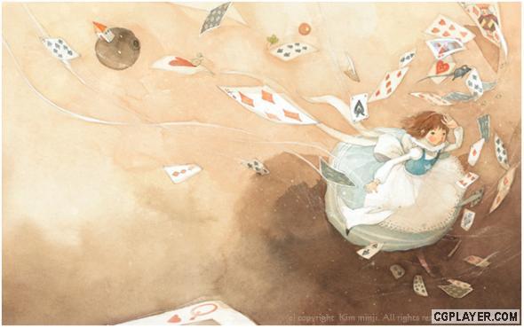 Kim Min Ji - Alice in Wonderland (Illustrations) - casper - ...