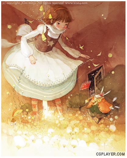 Kim Min Ji - Alice in Wonderland (Illustrations) - casper - ...