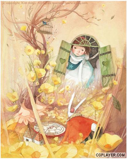 Kim Min Ji - Alice in Wonderland (Illustrations) - casper - ...