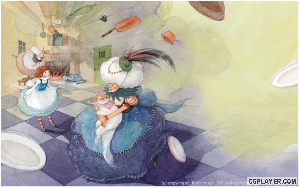 Kim Min Ji - Alice in Wonderland (Illustrations) - casper - ...