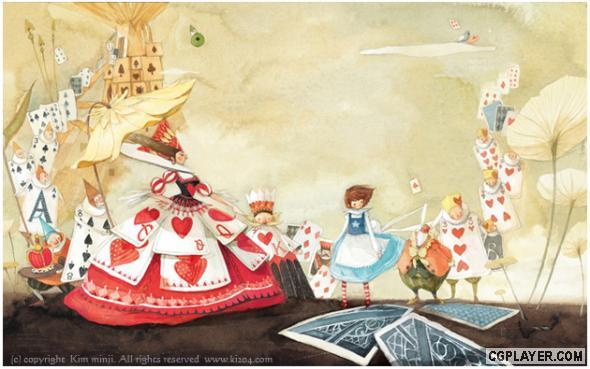 Kim Min Ji - Alice in Wonderland (Illustrations) - casper - ...