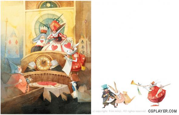 Kim Min Ji - Alice in Wonderland (Illustrations) - casper - ...